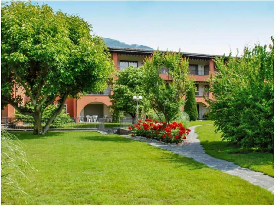 شقة Ascona: Residenza Sabrina,App 2.5 Locali E Piscina المظهر الخارجي الصورة