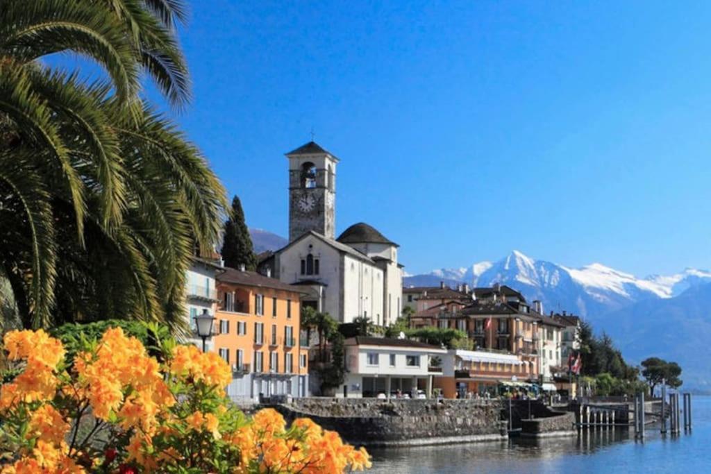 شقة Ascona: Residenza Sabrina,App 2.5 Locali E Piscina المظهر الخارجي الصورة