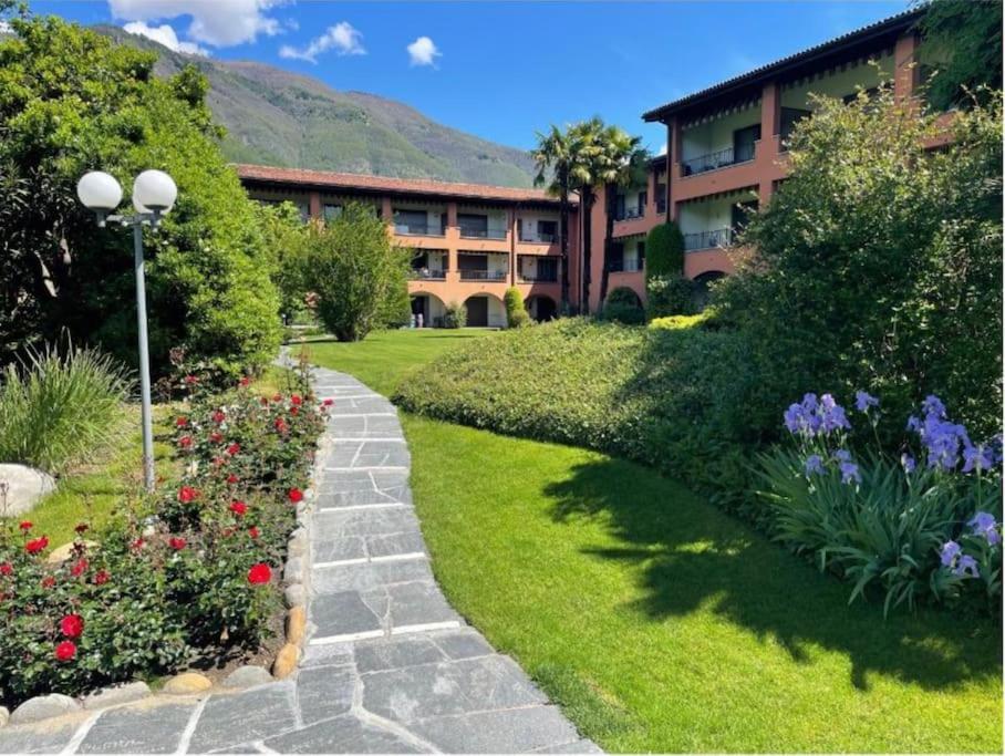 شقة Ascona: Residenza Sabrina,App 2.5 Locali E Piscina المظهر الخارجي الصورة